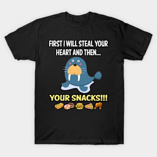 Steal Heart Walrus 23 T-Shirt